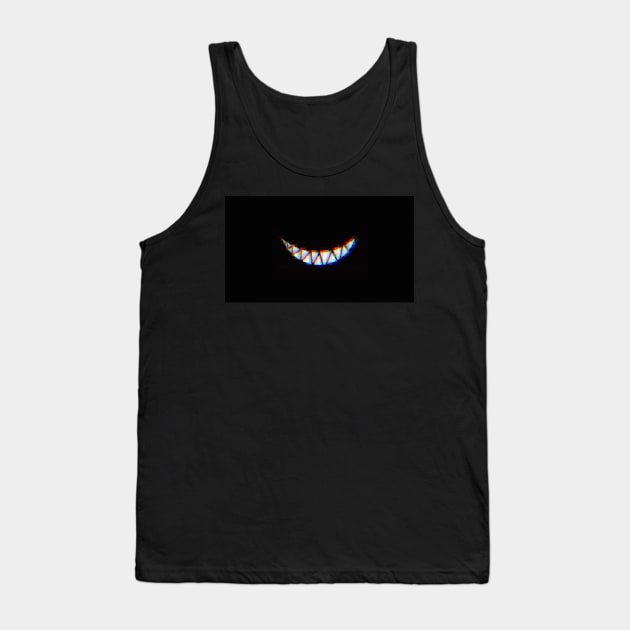 glitch scary smile Tank Top by SofiaArtFactory